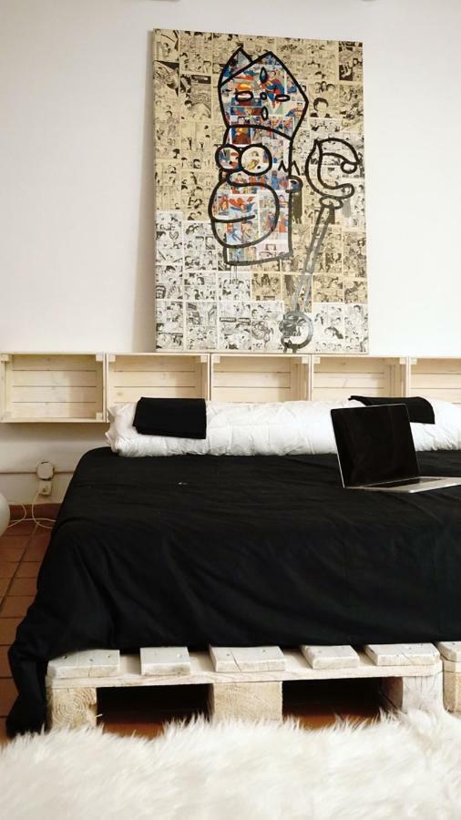 Art House In The Artist Workspace In The Center Villa Napoli Bagian luar foto