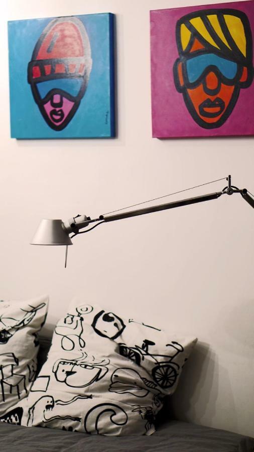 Art House In The Artist Workspace In The Center Villa Napoli Bagian luar foto