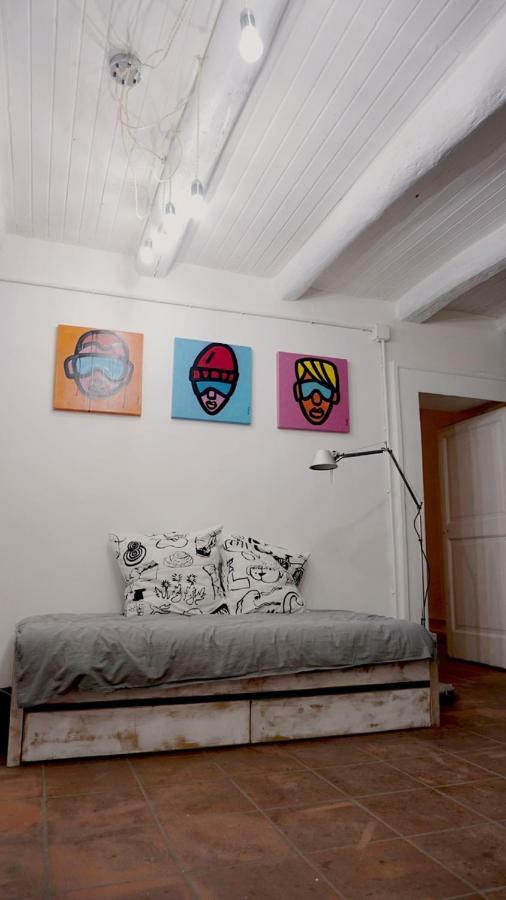 Art House In The Artist Workspace In The Center Villa Napoli Bagian luar foto