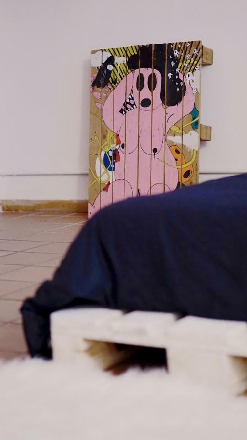Art House In The Artist Workspace In The Center Villa Napoli Bagian luar foto